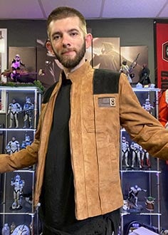 Star empire strikes back solo jacket