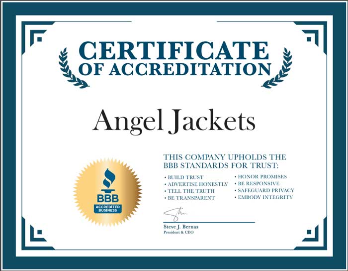 BBB Accreditation Certificate