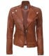 monica biker leather jacket