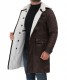 Bane Shearling Leather Jacket for Men