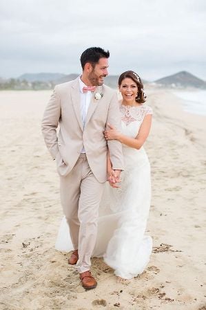 beach wedding suit for men