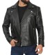 moto leather jacket for men