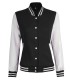 black and white womens jacket