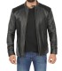 black cafe racer jacket for men