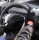 Black Driving Leather Gloves