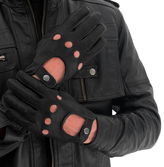 Mens Black Gloves