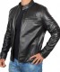 mens genuine leather jacket