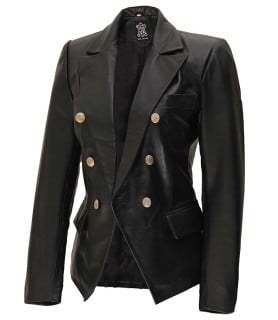 Kardashian leather jacket