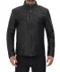 leather jacket black