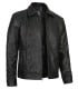 Mens Black Leather jacket