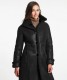 women faux fur leather jacket