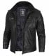 Tavares Leather Jacket Black
