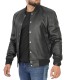 bomber leather style jacket