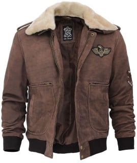b2 bomber leather jacket