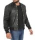 Bomber Style Snuff Leather Jacket