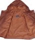 Asymmetrical Brown Leather Jacket women