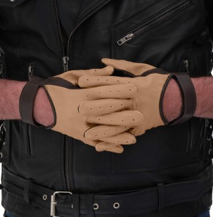 leather driving gloves