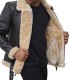 shearling leather jacket