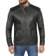 black racer style jacket