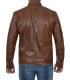Cafe Racer Coffee Color leather jacket