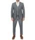 Grey Three Piece Suit Men