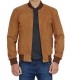 suede brown leather jacket