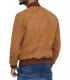 suede camel brown leather jacket