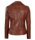 biker leather jacket women