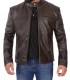 Brown Leather Jacket Mens