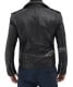 Slim Fitted RIDER BELTED Leather Jacket