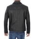 Mens Black Cowhide real Leather Jacket