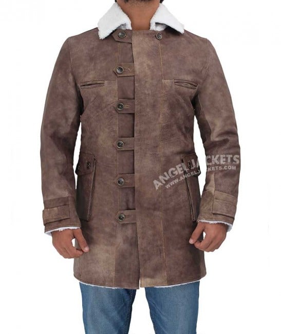 Bane Leather Coat