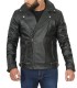 Black Biker Leather Jacket