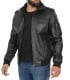 Kemble Bomber Leather Jacket Men