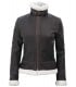 shearling leather jacket womens