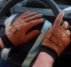 Adjustable Strap Leather Gloves