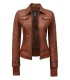 tralee without hood leather jacket