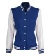 royal blue varsity jacket for women