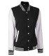 black and white letterman jacket for women