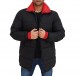 Red and Black Puffer Jacket