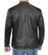 leather black cafe racer jacket