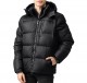 Black Puffer Jacket with hood