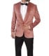 rose pink tuxedo mens jacket