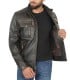 Moffit Ruboff Leather Jacket