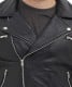 zipper leather jacket mens