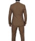 Orville Three Piece Suit Coffee Color Mens