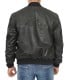 Portwood Bomber  Snuff Leather Jacket Black