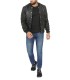 Portwood Bomber Style Snuff Leather Jacket Black Angel Jackets