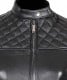 quilted leather jacket women