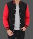 red and black letterman jacket